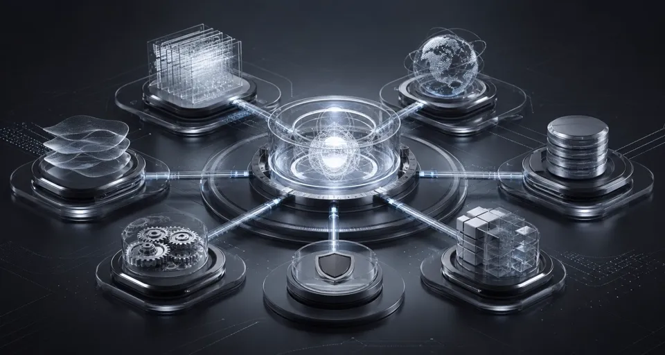 Agentic RAG knowledge system visualization